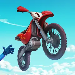 Airborne Motocross Mod APK icon