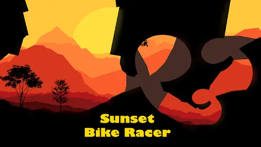 Sunset Bike Racer Mod APK screenshot 1